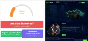 ScamMinder scam score for IXBroker: 22/100 - High-risk investment warning